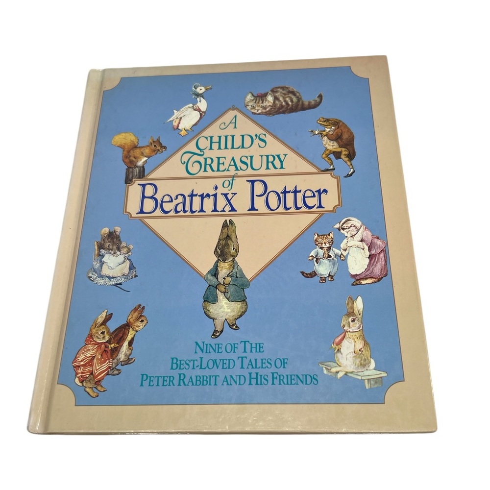 A Child’s Treasury of Beatrix Potter Hardcover 1987 Book